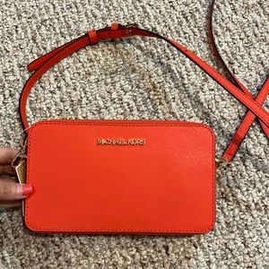 MICHAEL KORS JET SET ITEM Medium Belt bag convertible 35S0GTTC6L MANDARIN